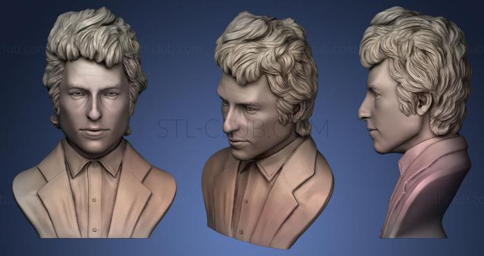 3D model Bob Dylan (STL)